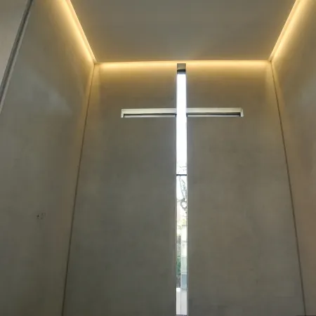 Neubau einer Kapelle mit Kolumbarium in Ehmen / Wolfsburg – Lichtplanung Hannover