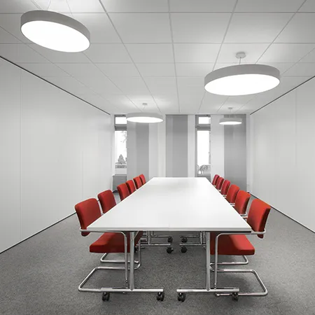 Nieders. Metall – Neugestaltung Konferenzraum – Lichtplanung Hannover